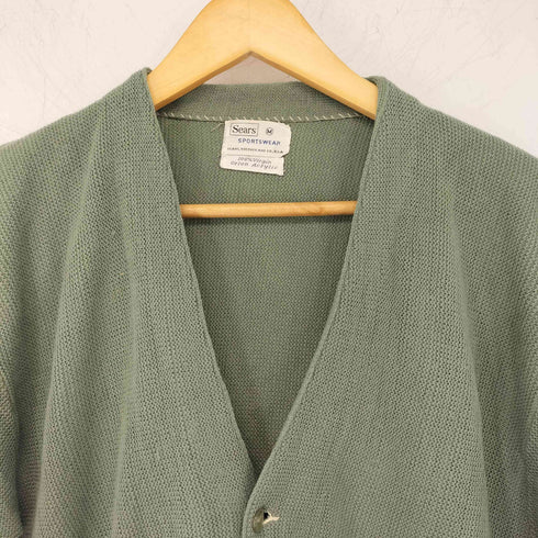 シアーズ Sears 60S アクリルVネックカーディガン メンズ JPN:M