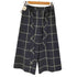 ブルーレーベルクレストブリッジ BLUE LABEL CRESTBRIDGE ベルテッドクロップドワイドパンツ レディース EUR:36