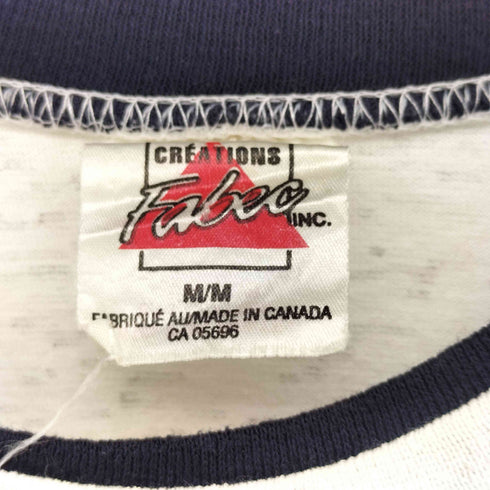 Fabec 90s カナダ製 フェイクレイヤード プリントTシャツ メンズ import:M