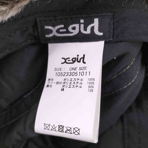 エックスガール X-girl DOG EAR JET CAP ドッグイヤー ジェット キャップ レディース ONE SIZE