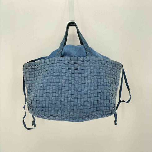 イッセイミヤケ ISSEY MIYAKE ASHA by MDS 2way 巾着 編み込みハンドバッグ レディース
