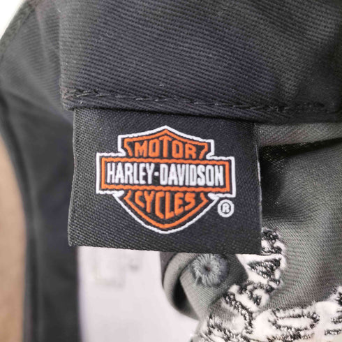 ハーレーダビッドソン HARLEY-DAVIDSON ロゴ刺繍キャップ メンズ