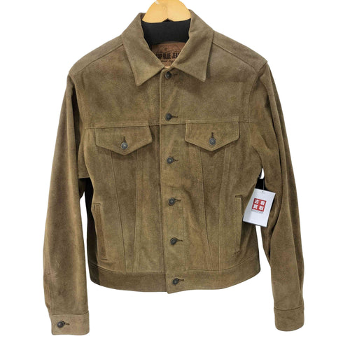 ギャップ Gap OLD スウェード トラッカージャケット メンズ import:XS