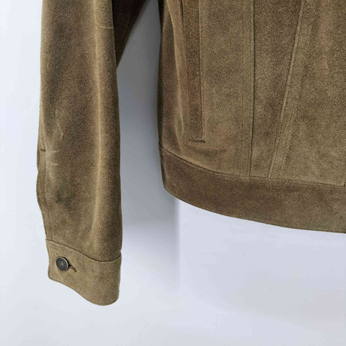 ギャップ Gap OLD スウェード トラッカージャケット メンズ import:XS