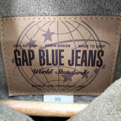 ギャップ Gap OLD スウェード トラッカージャケット メンズ import:XS