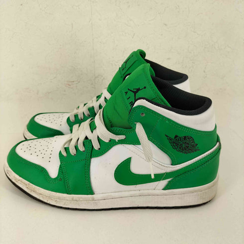 ジョーダンブランド JORDAN BRAND Air Jordan 1 Mid Lucky Green メンズ JPN:26.5