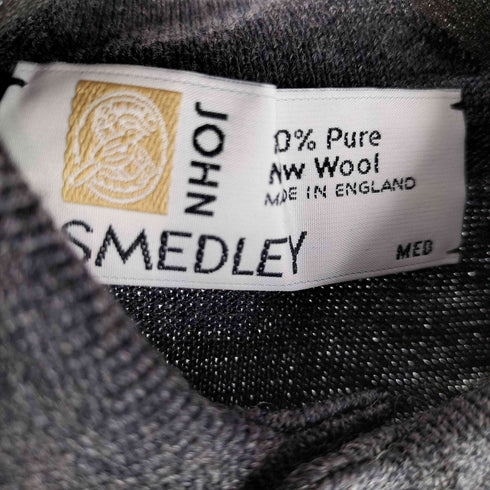 ジョンスメドレー JOHN SMEDLEY イングランド製 ウール ニットポロ メンズ import:M