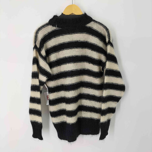 ハイランドトゥーサウザンド HIGHLAND2000 英国製 モヘア ボーダーニットセーター メンズ import:S