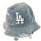 ニューエラ NEW ERA ONSPOTZ 別注 BUCKET 01 スプラッシュペイント MLBチームロゴ刺繍 バケットハット メンズ SMALL/MEDIUM