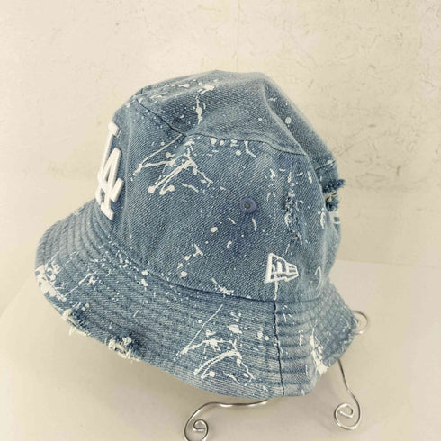 ニューエラ NEW ERA ONSPOTZ 別注 BUCKET 01 スプラッシュペイント MLBチームロゴ刺繍 バケットハット メンズ SMALL/MEDIUM