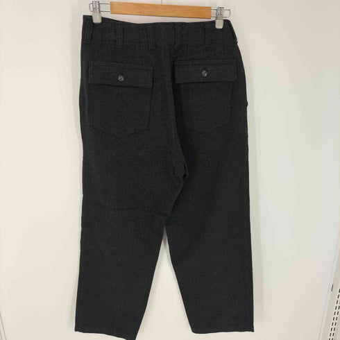 バーニーズニューヨーク BARNEYS NEWYORK basco ベイカーポケット ウールナイロン パンツ メンズ S