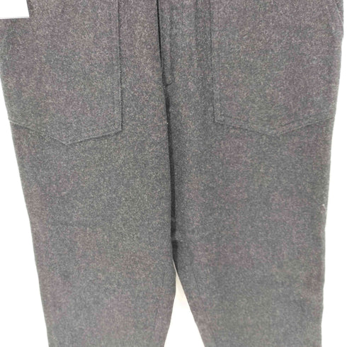 バーニーズニューヨーク BARNEYS NEWYORK basco ベイカーポケット ウールナイロン パンツ メンズ S