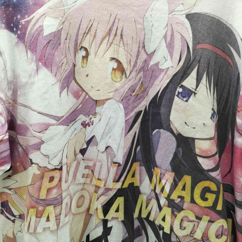 二次元 COSPR キャラクター 全面プリント S/S クルーネック Tシャツ メンズ JPN:XL