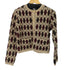 ザラ ZARA ARGYLE KNIT CARDIGAN レディース import:M