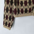 ザラ ZARA ARGYLE KNIT CARDIGAN レディース import:M