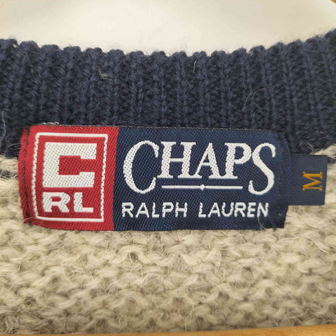 チャップスラルフローレン CHAPS RALPH LAUREN ボーダー クルーネックニット メンズ import:M
