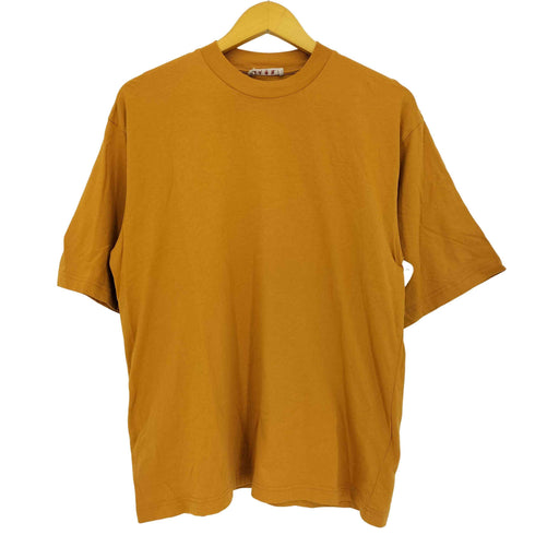 マルニ MARNI 23ss ロゴ刺繍 オーガニックコットン クルーネックTシャツ パックTシャツ レディース EUR:44