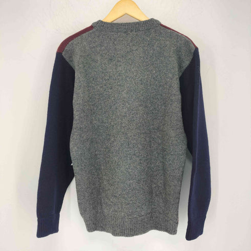 トミーヒルフィガー TOMMY HILFIGER クレイジーパターン クルーネックニット メンズ import:M