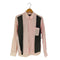 コムデギャルソンオム COMME des GARCONS HOMME ニット切替 ポケット ボタンダウン チェック柄 シャツ メンズ JPN:XS