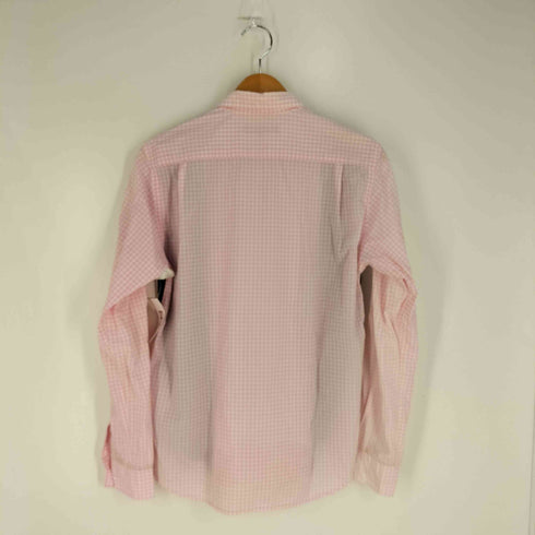 コムデギャルソンオム COMME des GARCONS HOMME ニット切替 ポケット ボタンダウン チェック柄 シャツ メンズ JPN:XS