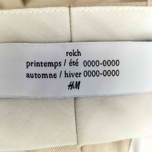 ロック rokh ウールブレンド ベルテッドパンツ レディース EUR:40-42
