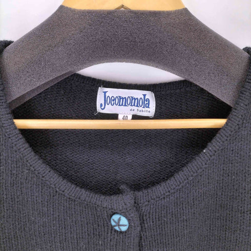ホコモモラ Jocomomola デザインボタンクルーネックカーディガン レディース 40