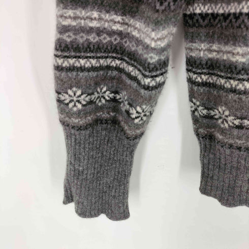 ジャンマアッカウォモ GEMMA.H UOMO イタリア製 スカルデザインジップアップニット メンズ import:M