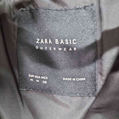 ザラ ZARA 襟ファー ダウンコート レディース import:M