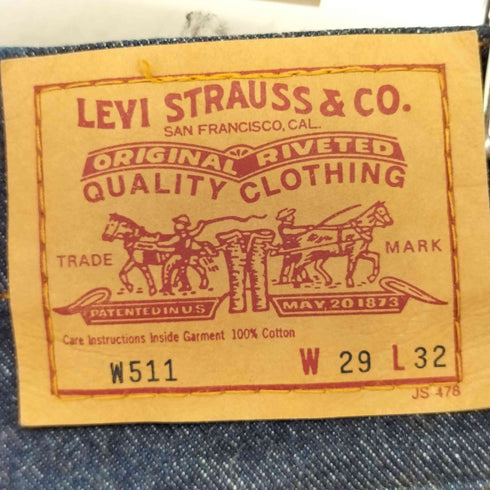 リーバイス Levis W511 デニムパンツ レディース 29inch