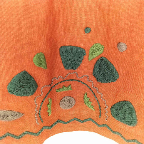 ホコモモラ Jocomomola 刺繍デザインフレアスカート レディース 40
