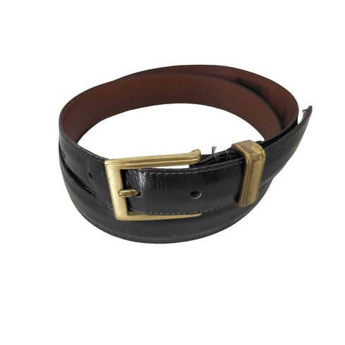 ドゥーニーアンドバーク DOONEY&BOURKE USA製 9141 レザーベルト メンズ  30inch