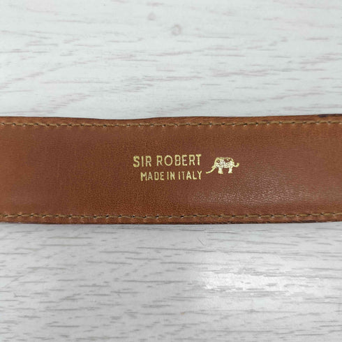 sir robert crocodile veritable レザーベルト メンズ 32inch