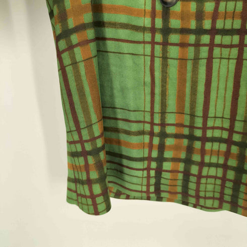 ザラ ZARA ZW COLLECTION フルイド チェック柄ブレザー レディース import:S