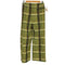 ザラ ZARA ZW COLLECTION CHECKERED LINEN BLEND TROUSERS メンズ XS