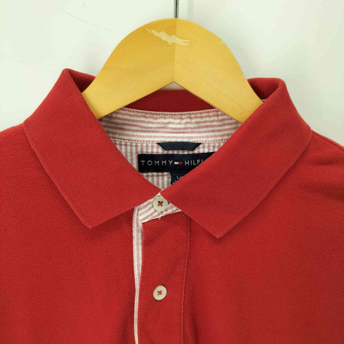 トミーヒルフィガー TOMMY HILFIGER ロゴ刺繍 S/Sポロシャツ メンズ JPN:L