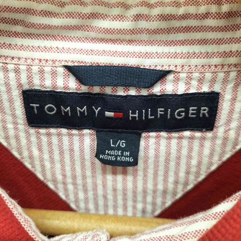 トミーヒルフィガー TOMMY HILFIGER ロゴ刺繍 S/Sポロシャツ メンズ JPN:L