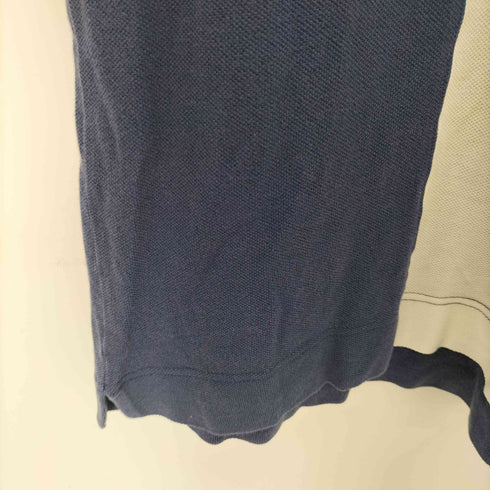 トミーヒルフィガー TOMMY HILFIGER ナンバリング刺繍 マルチカラーポロシャツ メンズ JPN:XL