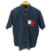 トミーヒルフィガー TOMMY HILFIGER ロゴ刺繍 半袖BDシャツ メンズ JPN:XL