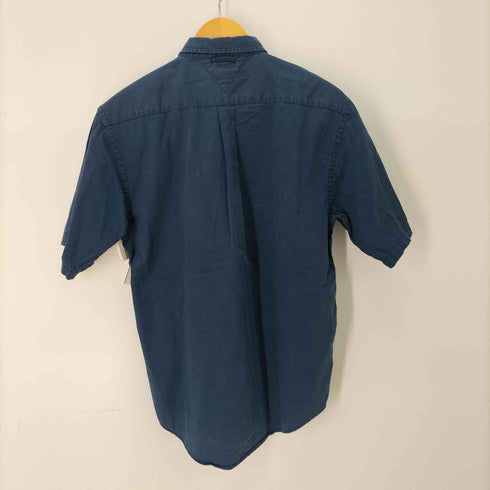 トミーヒルフィガー TOMMY HILFIGER ロゴ刺繍 半袖BDシャツ メンズ JPN:XL