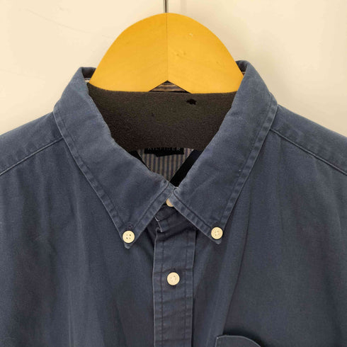 トミーヒルフィガー TOMMY HILFIGER ロゴ刺繍 半袖BDシャツ メンズ JPN:XL