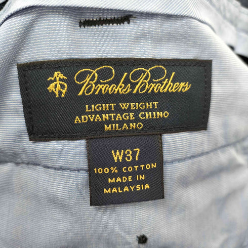 ブルックスブラザーズ BROOKS BROTHERS LIGHT WEIGHT ADVANTAGE CHINO ノータックスラックス メンズ W37