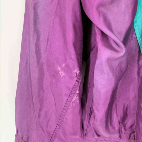 アディダス adidas 90s 銀タグ 万国期タグ ロゴ刺繍ナイロントラックジャケット メンズ JPN:M