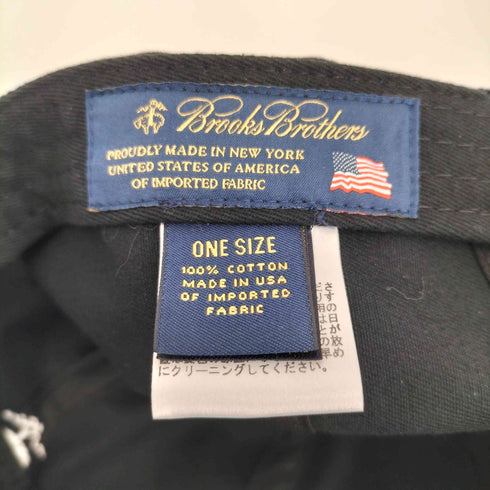 ブルックスブラザーズ BROOKS BROTHERS USA製 GFロゴ ベースボールキャップ メンズ FREE