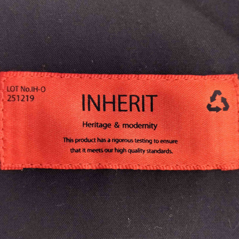 インヘリット INHERIT コットンツイルダブルニーカーゴ メンズ S