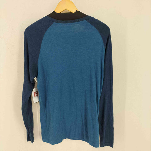プラナ prAna フロントプリント ラグラン ロングスリーブTシャツ メンズ import:S