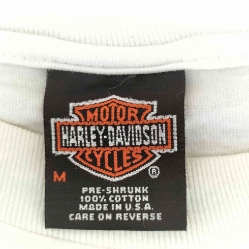 ハーレーダビッドソン HARLEY-DAVIDSON 90s USA製 両面プリント クルーネックTシャツ メンズ JPN:M