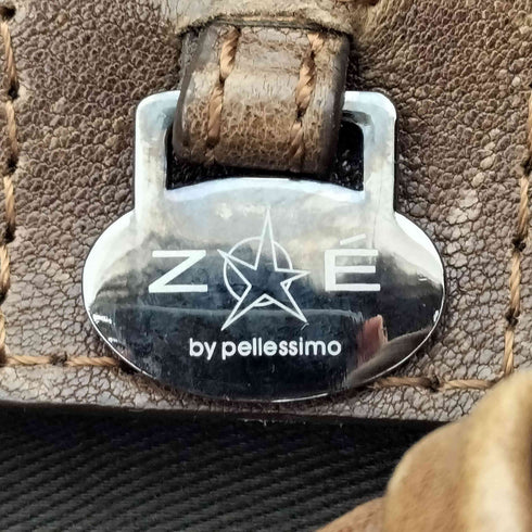 ZOE BY pellessimo ラムレザー シワ加工ハンドバッグ メンズ