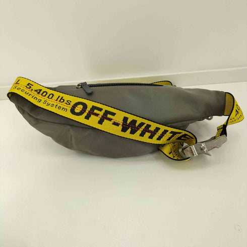 オフホワイト OFF-WHITE BINDER NYLON FANNYPACK メンズ