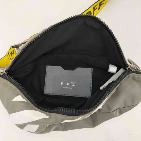 オフホワイト OFF-WHITE BINDER NYLON FANNYPACK メンズ