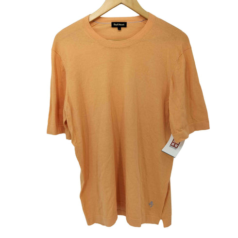 ポールスチュアート Paul Stuart コットン ニット S/S Tシャツ メンズ import:XL